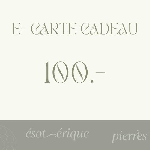 E-carte cadeau