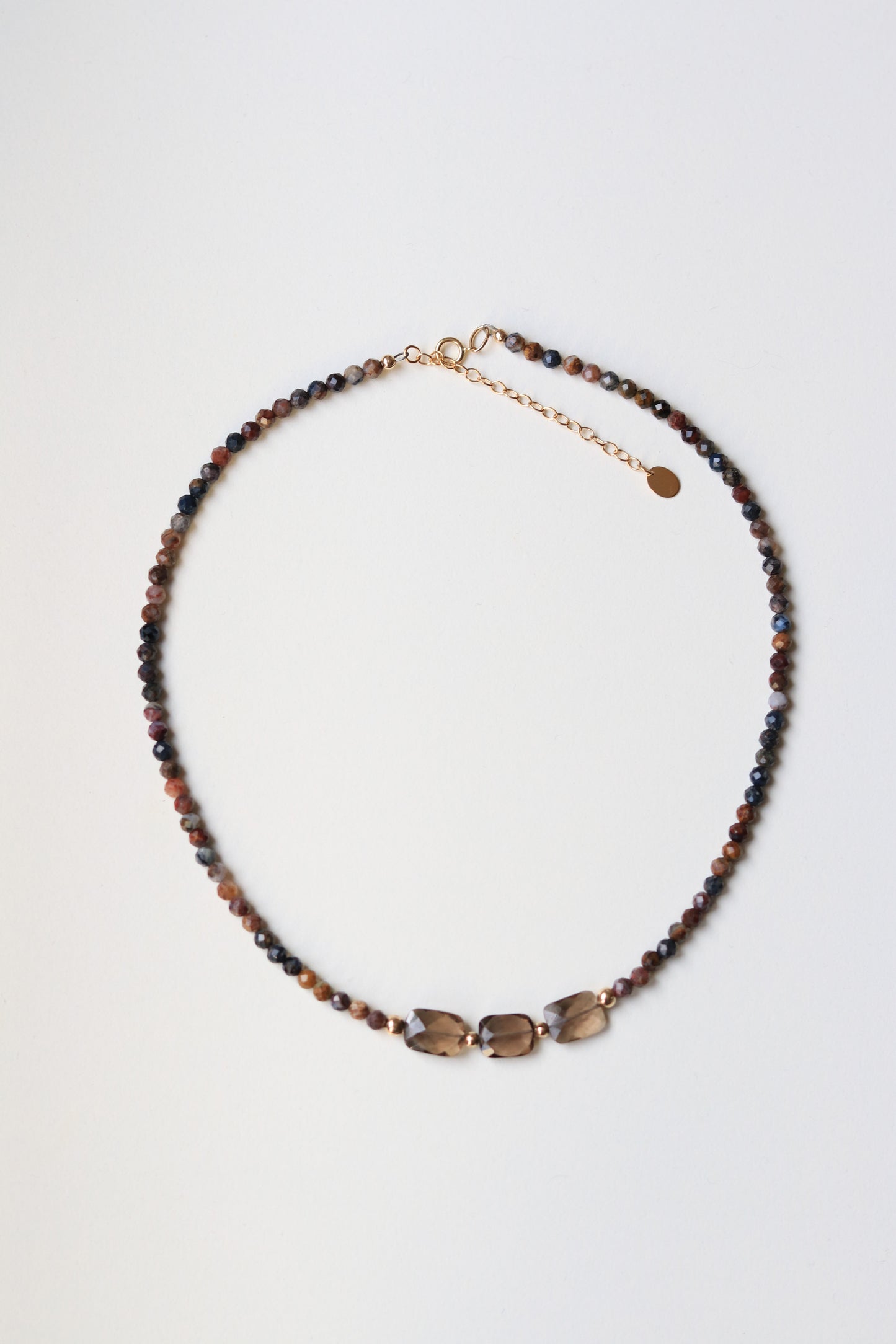 Collier personnalisé en pierres naturelles
