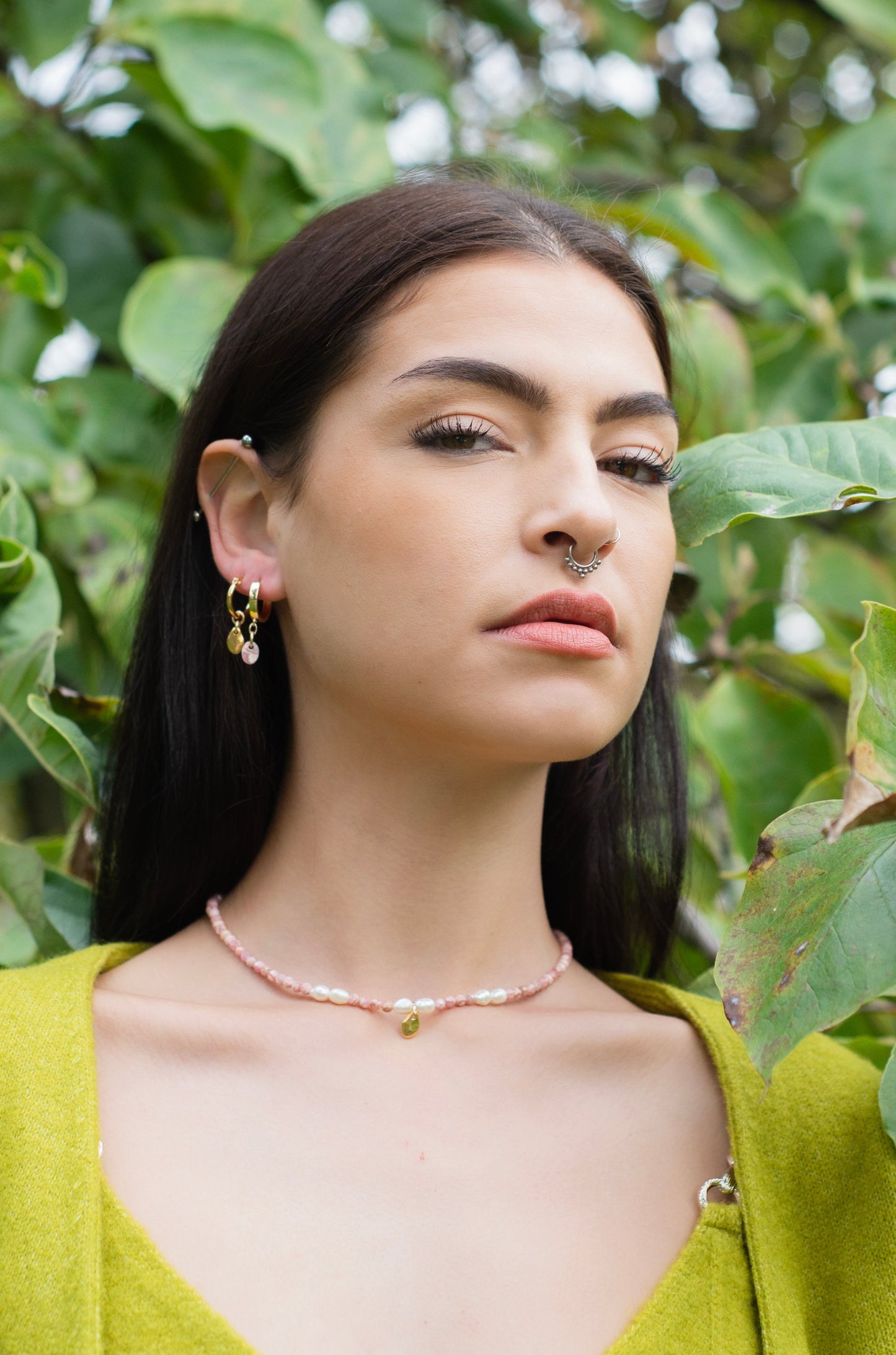 Collier "Amour" - Rhodochrosite