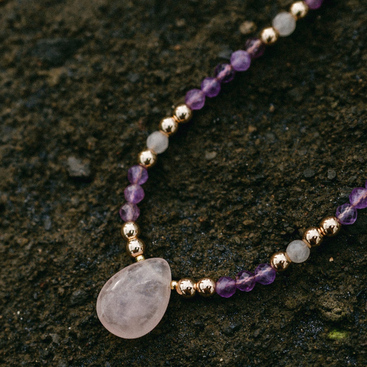 APAISEMENT - Améthyste et Quartz rose
