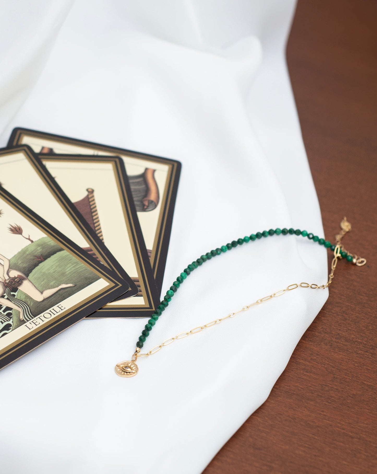 Collier "Clairvoyance" - Malachite