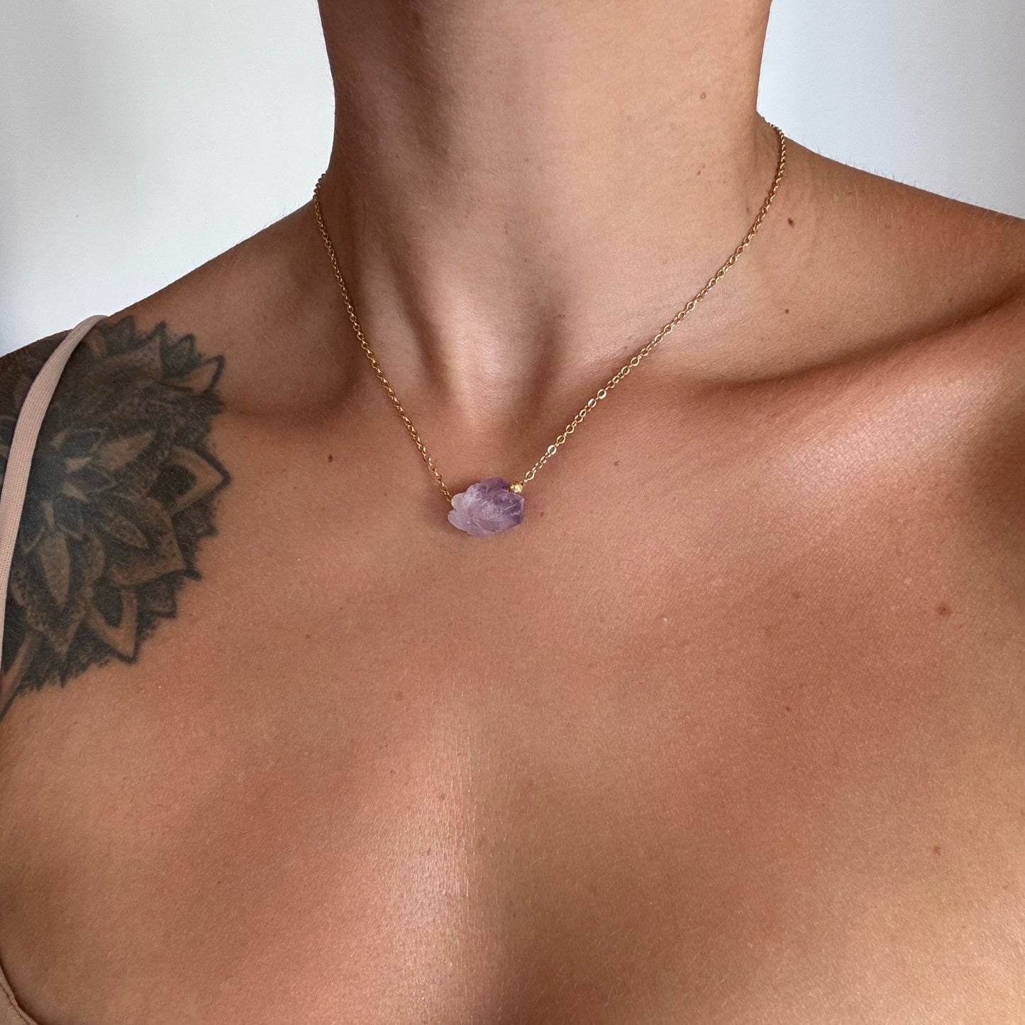 Collier Aura - Amethyste