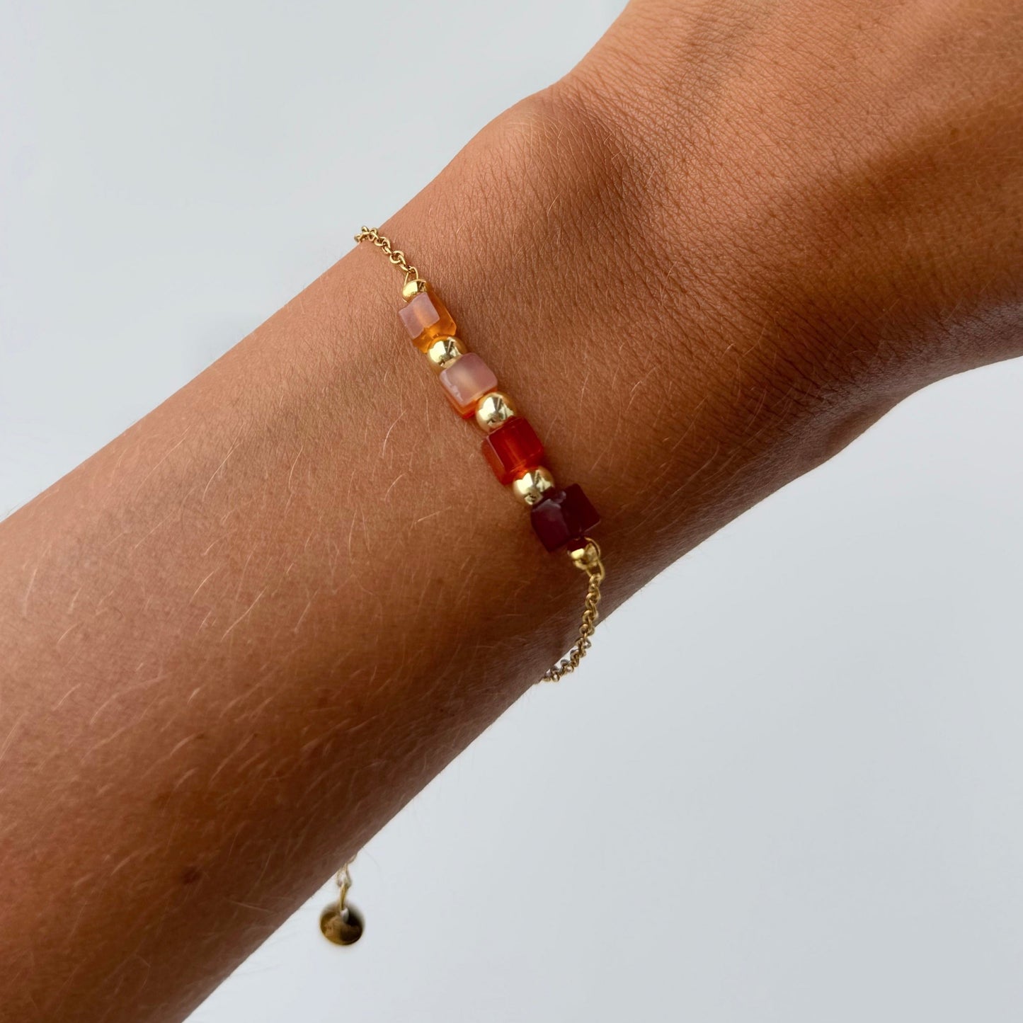 Bracelet CONFIANCE EN SOI - Cornaline