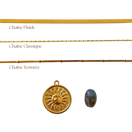 Amulette Aegis - Collier à personnaliser