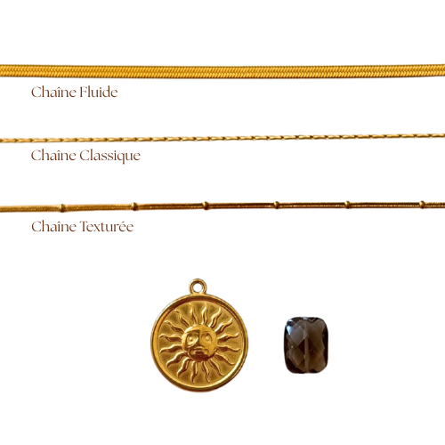 Amulette Aegis - Collier à personnaliser