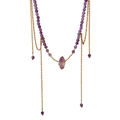 Collier Aura- Améthyste