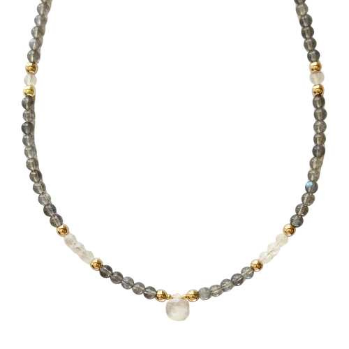 INTUITION - Labradorite et Pierre de lune