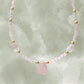 SELF LOVE - Quartz rose et Cristal de roche