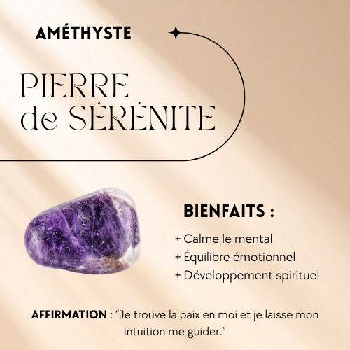 Collier Aura- Améthyste