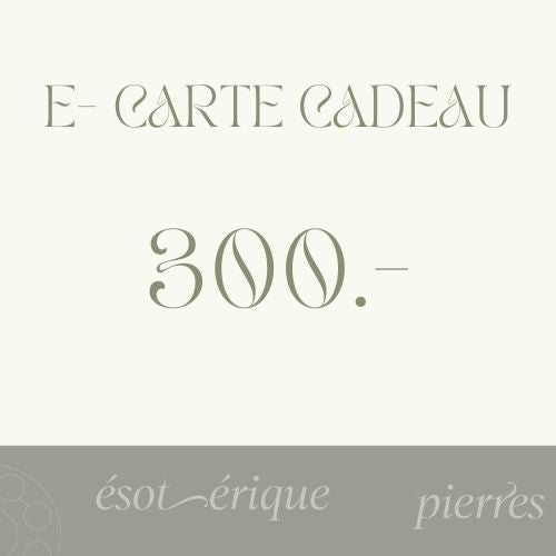 E-carte cadeau