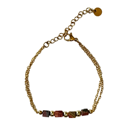 Bracelet Terra - Jaspe brun