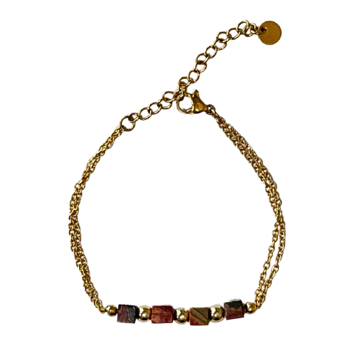 Bracelet Terra - Jaspe brun