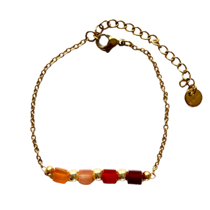 Bracelet CONFIANCE EN SOI - Cornaline