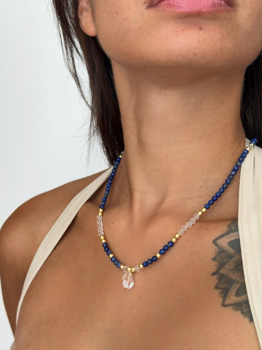 COMMUNICATION - Lapis lazuli et Cristal de roche