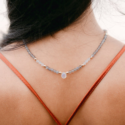INTUITION - Labradorite et Pierre de lune