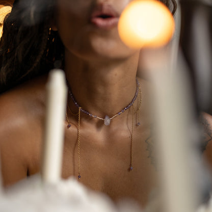 Collier Aura- Améthyste
