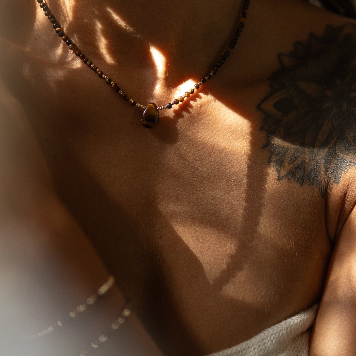 Collier Valora- Oeil de tigre