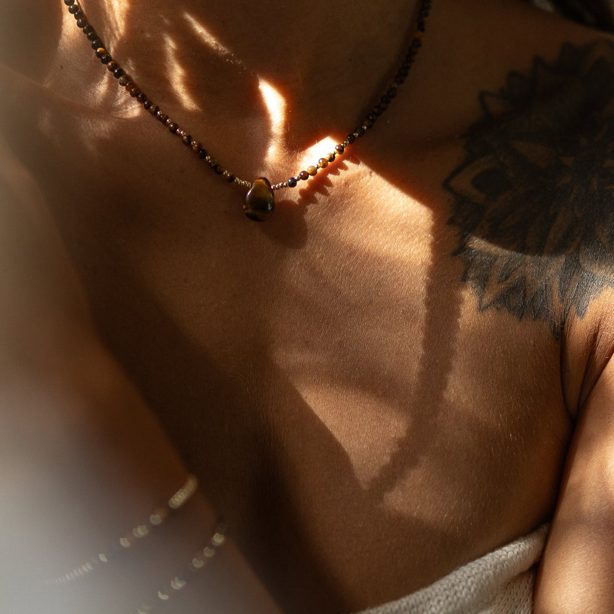 Collier Valora- Oeil de tigre