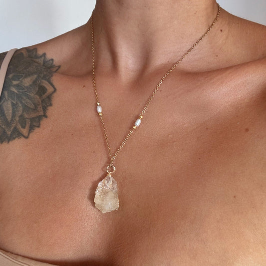 Collier Solara - Citrine