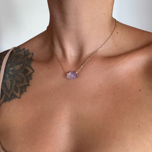 Collier Aura - Amethyste