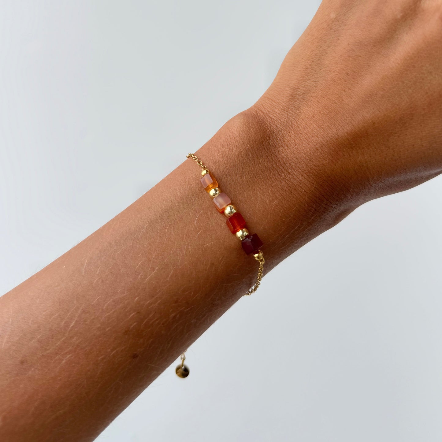 Bracelet CONFIANCE EN SOI - Cornaline