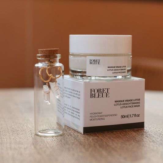 Coffret cadeau Forêt bleue X Caelum bijoux